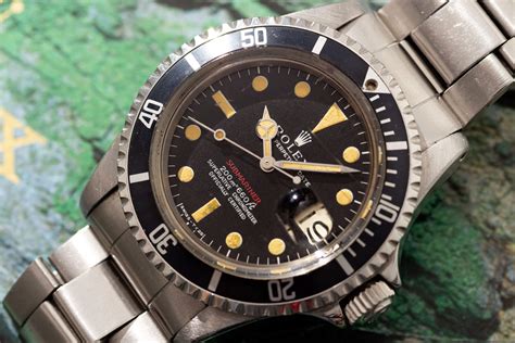 Rolex 1680 red watch